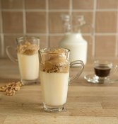 2-Pack Espressokopp Med Fat - Kenya Glas 6,5cl