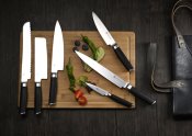 Hackare Kökskniv Brusletto - Blad 16cm - Stål och Komposit