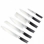Knivset Brusletto 6 Knivar set i Stål och komposit