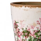 Kruka Spring Antik - Grön Rosa - Ø14xH13cm