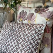 Kudde Julie Koppar Natur - 50x35 Inkl.Innerkudde Fjädrar