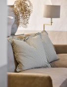 Kudde Cara Bomull - Beige - 50x50 Med Innerkudde
