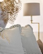 Kudde Cara Bomull - Beige - 50x50 Med Innerkudde
