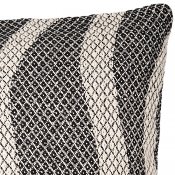 Kuddfodral Anna - Svart Offwhite 50x50 cm Affari