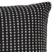 Kuddfodral Anna - Svart Vit 50x50 cm Affari