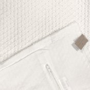 Kuddfodral Cone Vit Ivory - 110x40 Affari