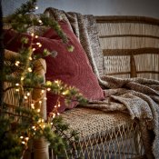 Kuddfodral Joy - Rödbrun 50x50cm