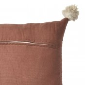 Kuddfodral Lolly Tofs Affari - Korall 50x50cm