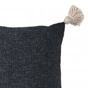 Kuddfodral Lolly Tofs Affari - Midnattsblå 50x50cm