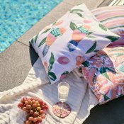 Kuddfodral Poppy Palmblad - 50x50 Affari