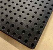 Svart LEGO basplatta, byggplatta stor - 32x32 studs - 25,5x25,5 cm