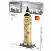 Big Ben - Architecture - 1666 Bitar - Kompatibla Byggklossar