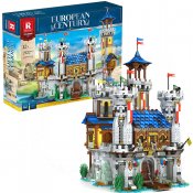 Lego Castle - Riddarborg Reobrix Golden Lion Castle - Kompatibla Byggklossar - Kingdoms