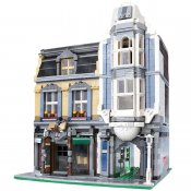 Bookstore - City Street View L - Kompatibla Byggklossar 2687 bitar