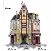 Corner Mall - City Street View L - Kompatibla Byggklossar 3474 bitar