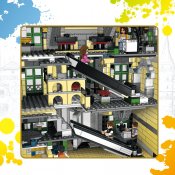 European Mall - City Street View L - Kompatibla Byggklossar 2039 bitar