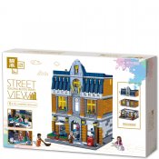Hill Tavern - City Street View -  Kompatibla Byggklossar - 1367 bitar