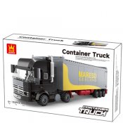 Container Truck - Great Vehicles - 352 Bitar - Kompatibla Byggklossar