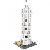 Leaning Tower of Pisa - Architecture - 1334 Bitar - Kompatibla Byggklossar