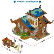 Medeltida Lada - Kompatibla Byggklossar 1725 bitar