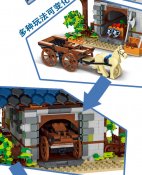 Medeltida Lada - Kompatibla Byggklossar 1725 bitar