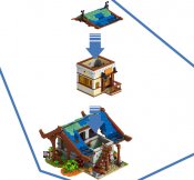 Medeltida Lada - Kompatibla Byggklossar 1725 bitar