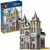 Lego Monastary Church - Medeltida kloster Kyrka - Reobrix 66027