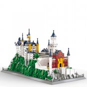 Neuschwanstein Castle - Architecture - 1969 Bitar - Kompatibla Byggklossar