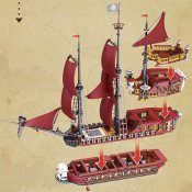 The Revenge - Pirate Ship 87cm - 3066 Bitar - Kompatibla Byggklossar
