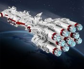 Tantive IV CR90 Corellian Corvette - 2905 Bitar - Kompatibla Byggklossar