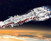 Tantive IV CR90 Corellian Corvette - 2905 Bitar - Kompatibla Byggklossar