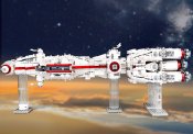 Tantive IV CR90 Corellian Corvette - 2905 Bitar - Kompatibla Byggklossar