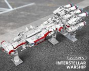 Tantive IV CR90 Corellian Corvette - 2905 Bitar - Kompatibla Byggklossar