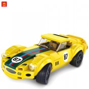 Sportbil - Gul 2887 - Super Champions - Kompatibla Byggklossar