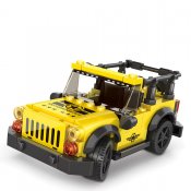 Sportbil Jeep W - Gul 2886 - Super Champions Kompatibla Byggklossar