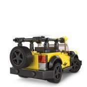 Sportbil Jeep W - Gul 2886 - Super Champions Kompatibla Byggklossar