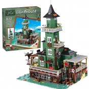 Lego MOC kompatibel byggsats - creator expert Lighthouse - gammal fiskebutik
