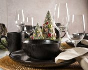 Skål Mörke Stiernholm - Svart Reaktiv Ø15cm