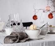 Lin-servett Kirei 2-Pack - Varmgrå - 42x42 cm