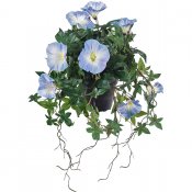 Ljusblå konstgjord Blomma för dagen från Mr Plant - 45 cm längd på hängande växt