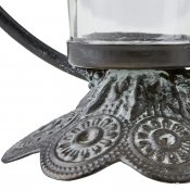 Ljuslykta Olivia Fågel - Svart L20xB10xH25