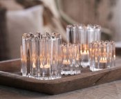 Ljuslykta Nakota Klar S - 8 cm