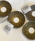 Ljusmanschett Colette S - Mässingsfärgad Ø6,5