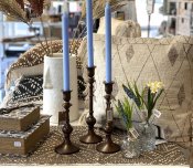 Ljusstake Minsk Koppar M - Ø9X25 cm