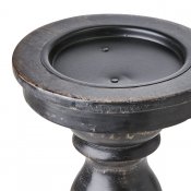 Ljusstake Blockljus Bronx S - Svart H25 cm