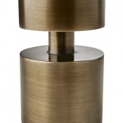 Ljusstake Blockljus Muno S - Mässing Ø8xH16 cm