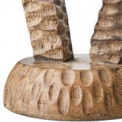 Ljusstake Blockljus Bronx S - Mangoträ H20 cm