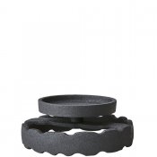 Ljusstake Hope Rund S - Svart Ø13xH5 cm