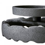 Ljusstake Hope Rund S - Svart Ø13xH5 cm