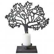 Ljusstake Hope Träd - Svart H42cm x B38cm